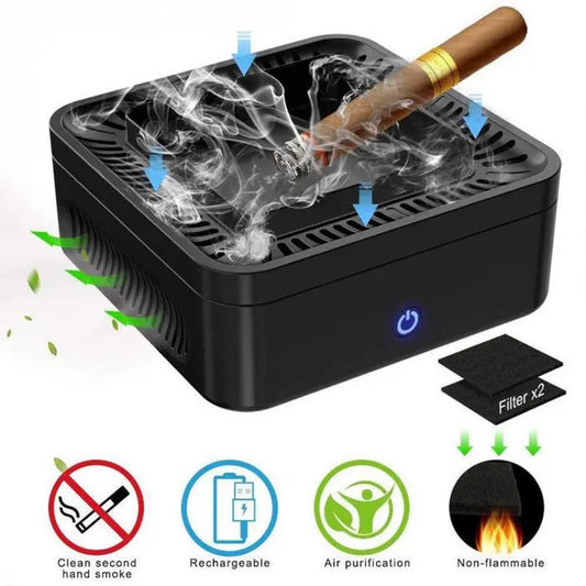 Portable USB Rechargeable Ashtray