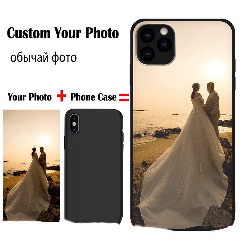 Compatible with Apple, Compatible with Apple , Diy Photos Iphone Custom Tpu Phone Case