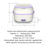 Multi-function electric cooking lunch box