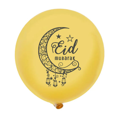 Eid Mubarak Latex Balloon Ramadan Kareem Decoration Festival Party Supplies - Image #6