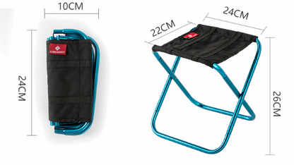 Portable outdoor folding chair