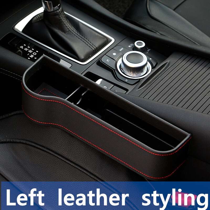 Fast Charging Car Seat Crevice Storage Box Seat Gap Slit Pocket Catcher Organizer Universal Car Seat Organizer Card Phone Holder