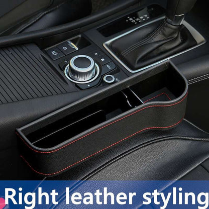 Fast Charging Car Seat Crevice Storage Box Seat Gap Slit Pocket Catcher Organizer Universal Car Seat Organizer Card Phone Holder