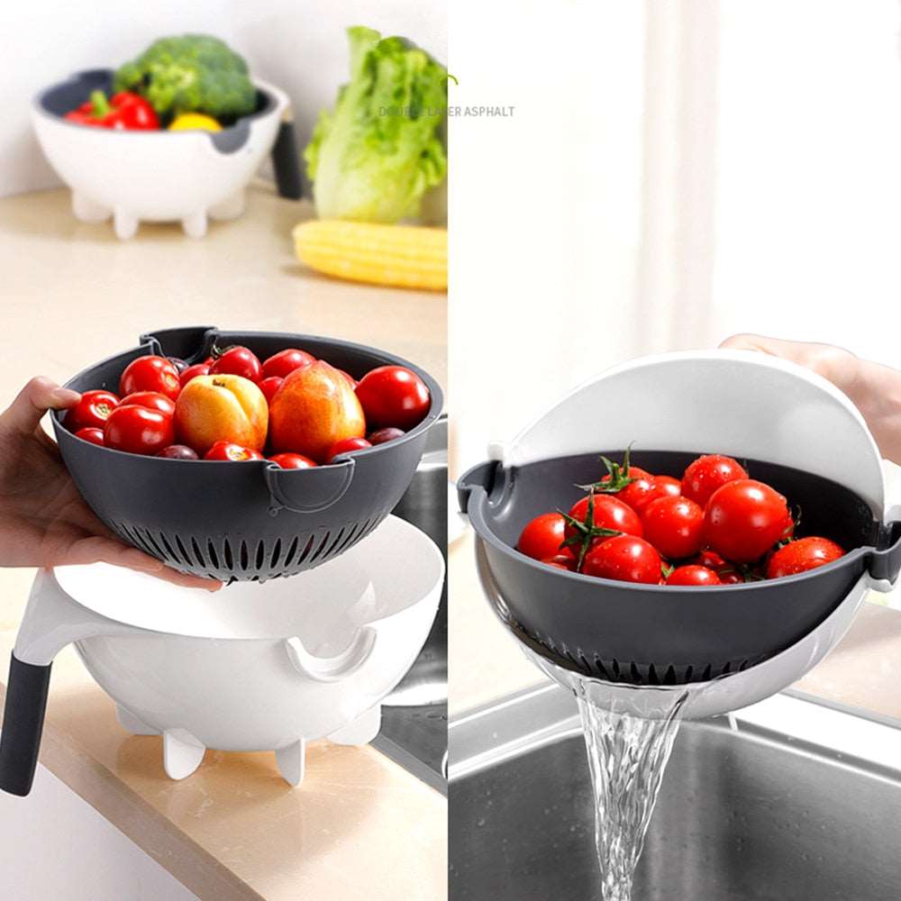 Multifunctional Rotate Vegetable Cutter