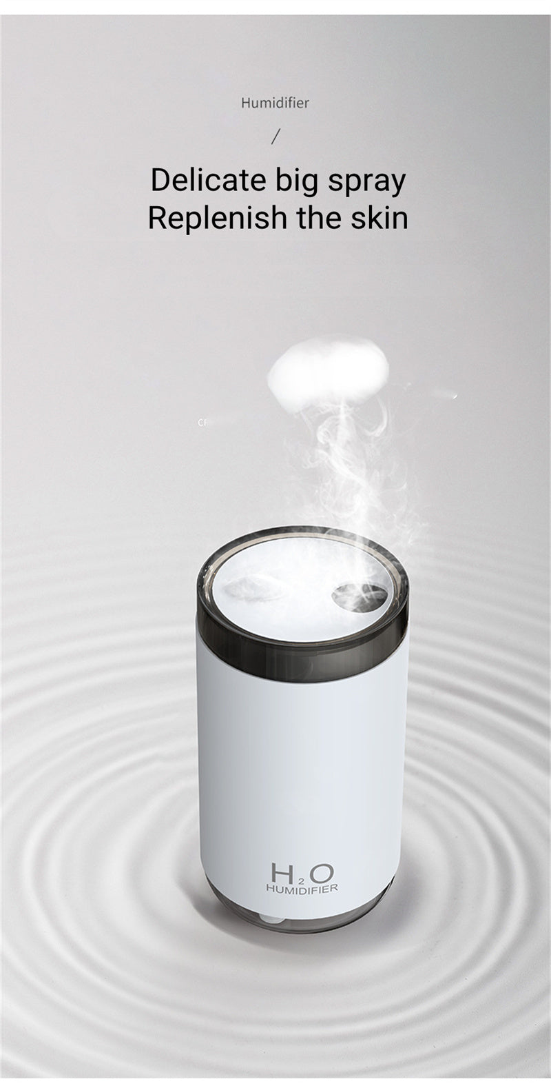  Humidifier USB Car Diffuser