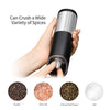 Household Pepper Grinder 1pc Stainless Steel Gravity-Sensing Sea Salt Spice Crusher With Kitchen Automatic Gadget Reusable