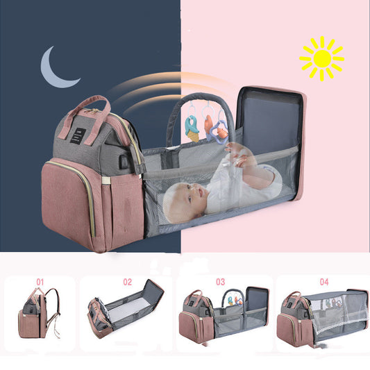 Mummy Baby Crib Backpack