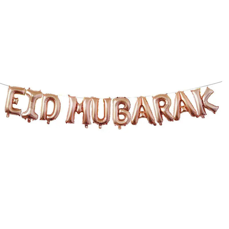 Eid Mubarak Latex Balloon Ramadan Kareem Decoration Festival Party Supplies - Image #9