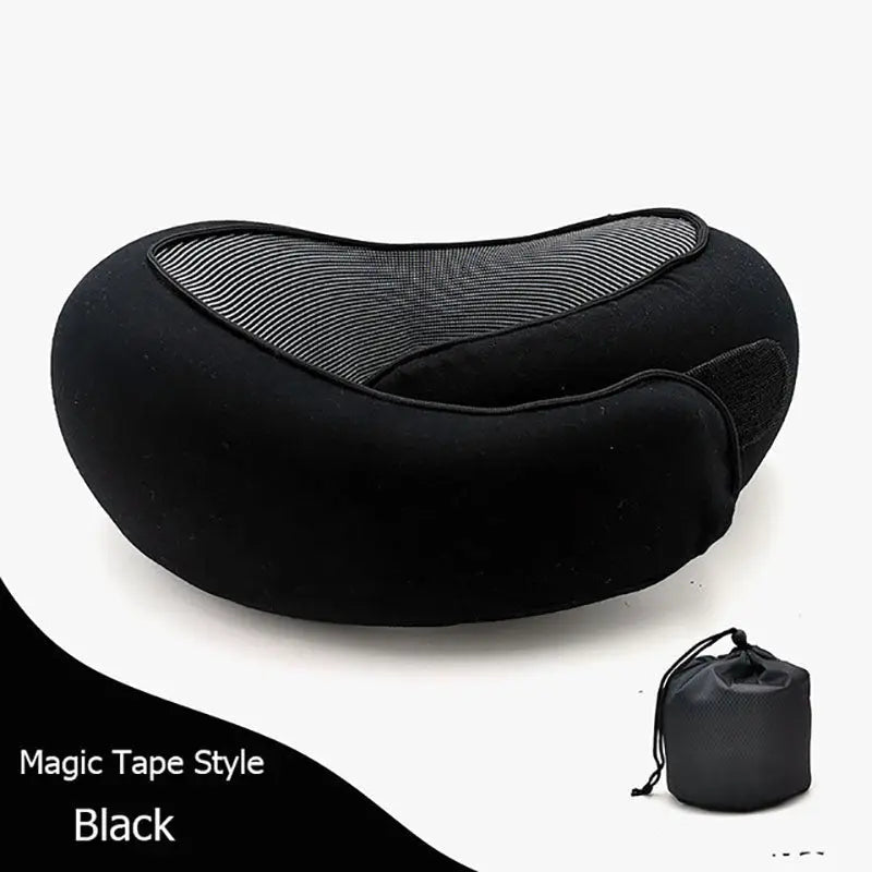 Travel Neck Pillow Non-Deformed Airplane Pillow Travel Neck Cushion Durable U-Shaped Travel Memory Cotton Nap Neck Pillow - Image #13